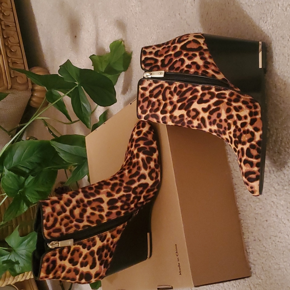 Kenneth Cole Calf Hair Wedge Boots